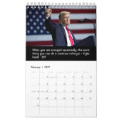 president Trump agenda 2021 Kalender (Feb 2027)