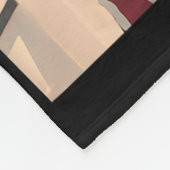 President Trump Amerika's Golf Mexico Sombrero Ame Fleece Deken (Hoek)