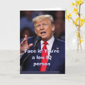 President Trump beterschap gefeliciteerd Kaart (Gele Bloem)