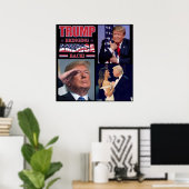 President Trump brengt Amerika terug Poster (Thuiskantoor)