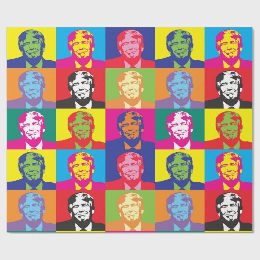 President Trump Cadeaupapier (Vlak)