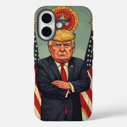 President Trump Case-Mate iPhone Case (Achterkant)