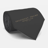 President Trump. Deploribus Unum. Stropdas (Opgerold)