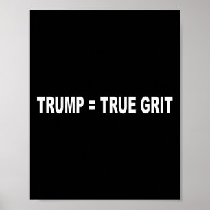 President Trump = Echte Moed Poster