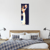 President Trump en Melania Dancing Canvas Afdruk (Insitu (Slaapkamer))