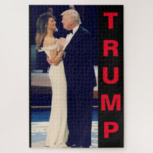 President Trump en Melania Dancing Legpuzzel
