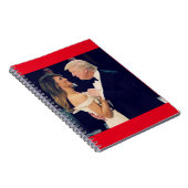 President Trump en Melania Dancing Notitieboek (Rechterzijde)