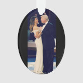 President Trump en Melania Dancing Ornament (voorkant)