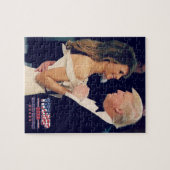 President Trump en Melania dansen Legpuzzel (Horizontaal)