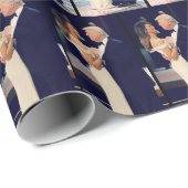 President Trump en Melania - Trump 2020 Cadeaupapier (Rol Hoek)