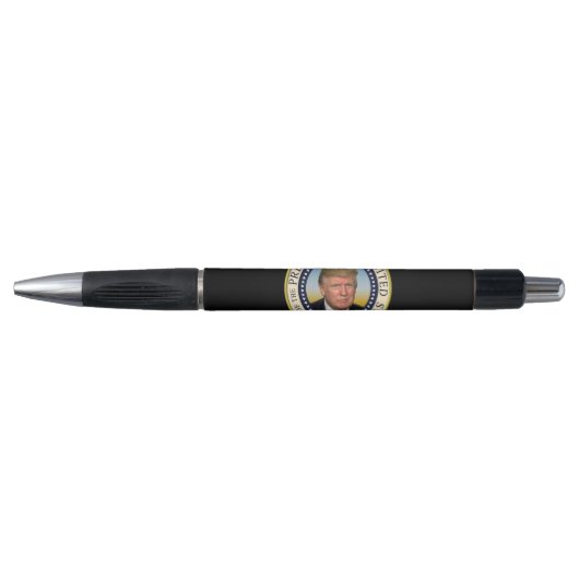 President Trump-foto Presidentieel zegel Pen (Voorkant)