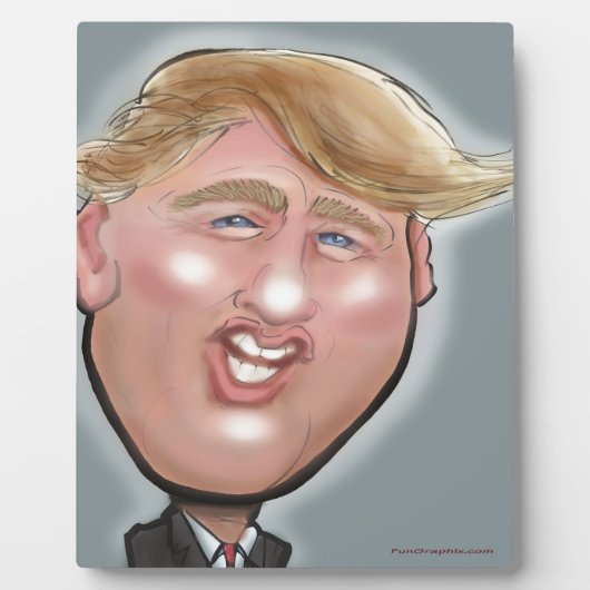 President Trump Fotoplaat (Voorkant)