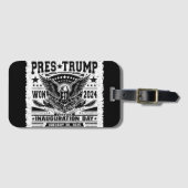 President Trump Gewonnen 2024 Bagagelabel (Voorkant (horizontaal))