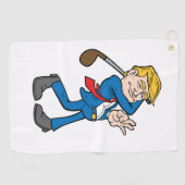 President Trump Golf Club Backswing Golfhanddoek (Horizontaal)