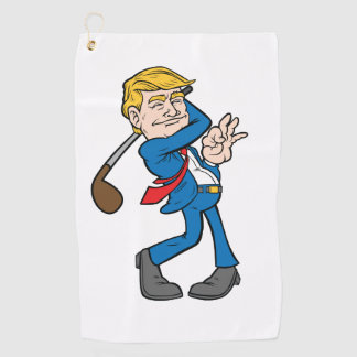 President Trump Golf Club Backswing Golfhanddoek