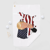 President Trump Golfhanddoek (Insitu)