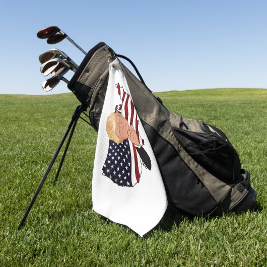 President Trump Golfhanddoek (Groen)