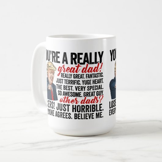 President Trump Great Dad Mok (Voorkant links)
