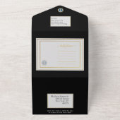 President Trump Great Epic Wedding Wonderful All In One Uitnodiging (Buitenkant)