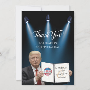 President Trump Great Fab Weddenschap Hartelijk da Kaart