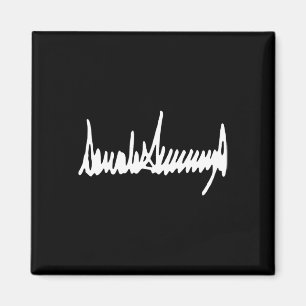 President Trump Handtekening Inauguratie 2025 47e  Magneet