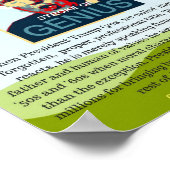 President Trump: Het draait allemaal om manieren Poster (Hoek)