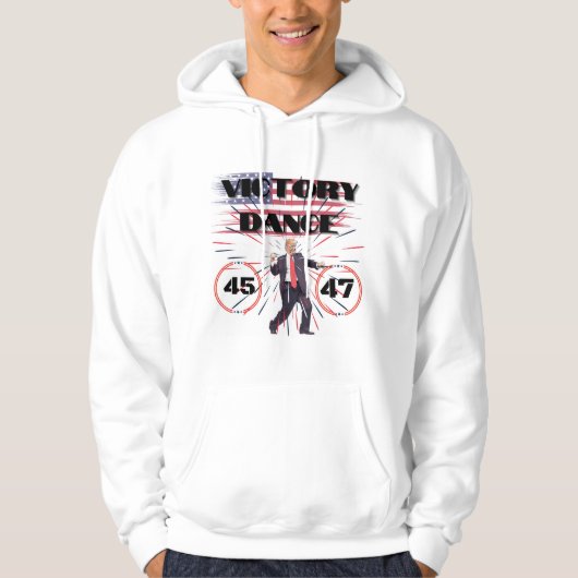 President Trump Hoodie Victory Dance (Voorkant)