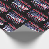 President Trump Inauguratie 2025 Cadeaupapier (Hoek)