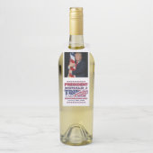 President Trump Inauguratie 2025 Flessenhanger (Op fles)