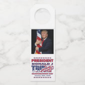 President Trump Inauguratie 2025 Flessenhanger (Voorkant)