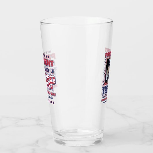 President Trump Inauguratie 2025 Glas (Rechts)