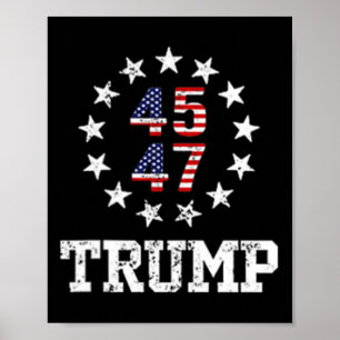 President Trump Inauguratie Dag 2025 Memorabilia Poster
