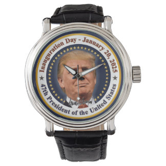 President Trump inauguratie dag 20 januari 2025 Horloge