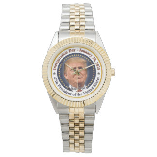 President Trump Inauguratie Dag 20 januari 2025 Horloge
