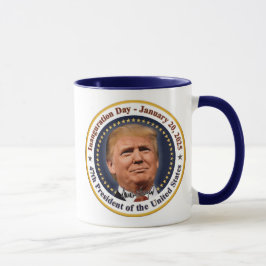 President Trump Inauguratie Dag 20 januari 2025 Mok