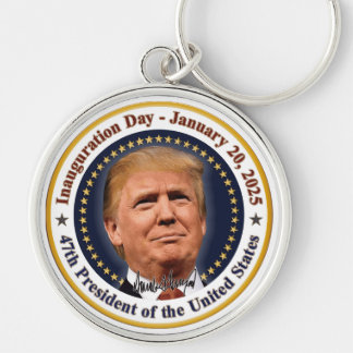 President Trump Inauguratie Dag 20 januari 2025 Sleutelhanger