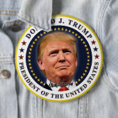 President Trump Inauguratie Dag Souvenir Ronde Button 6,0 Cm (In situ)