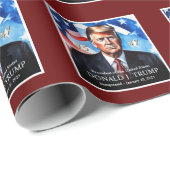 President Trump inauguratiedag Keepsake Cadeaupapier (Rol Hoek)