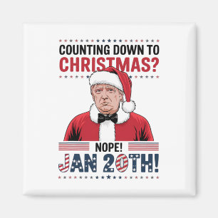 President Trump Inauguratiedag Shirt Funny Trump Magneet