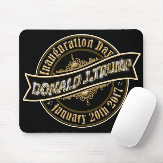 President Trump Inauguration Day 2017 Mousepad Muismat (Met muis)