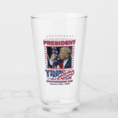 President Trump Inuguration Glas (Achterkant)