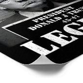 President Trump Legend Mugshot Poster (Hoek)