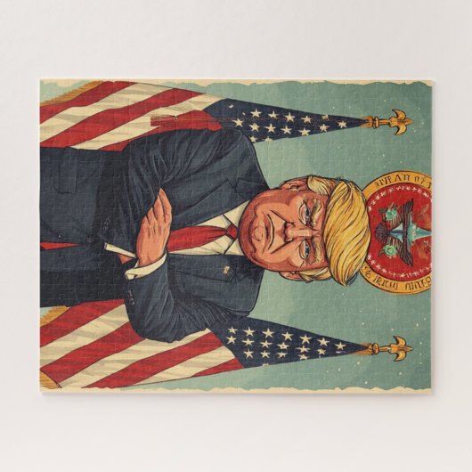 President Trump  Legpuzzel (Horizontaal)