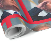 President Trump - Maak Amerika groot Cadeaupapier (Rol Hoek)