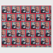 President Trump - Maak Amerika groot Cadeaupapier (Vlak)