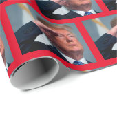 President Trump - Maak Amerika Groot Cadeaupapier (Rol Hoek)