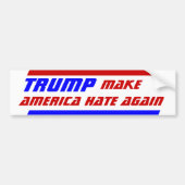 President TRUMP maakt Amerika weer onverzettelijk Bumpersticker (Voorkant)