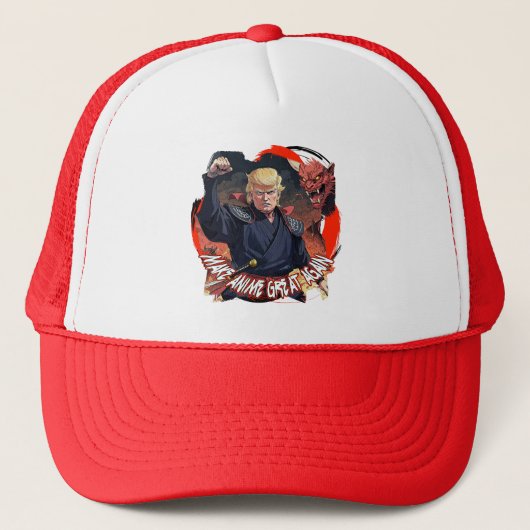 President Trump maakt anime weer geweldig Trucker Pet (Voorkant)