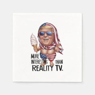 President Trump met iconische Amerikaanse zonnebri Servet