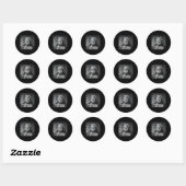 President Trump Mok Ronde Sticker (Vel)